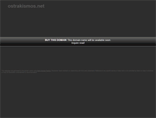 Tablet Screenshot of ostrakismos.net